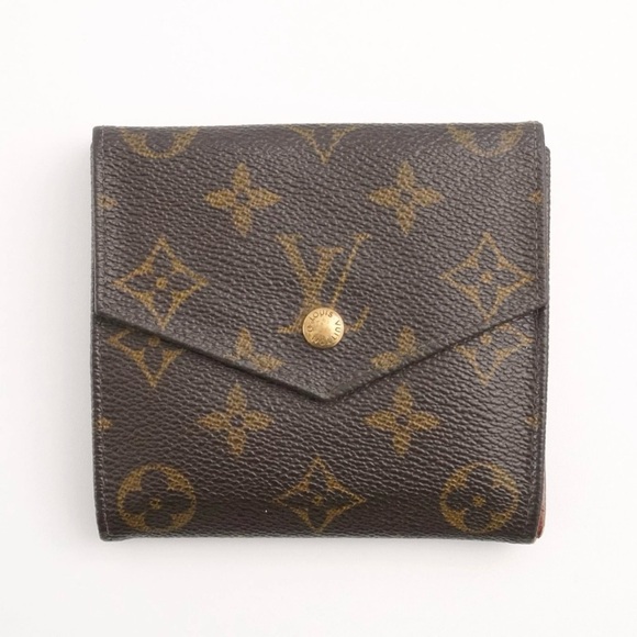 Louis Vuitton Handbags - Authentic Louis Vuitton Classic Monogram Flowers Canvas Envelop Sarah Wallet